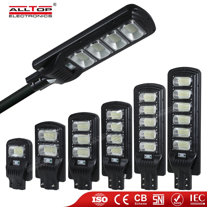 China Wholesale Best Solar Street Light Manufacturer Alltop Factory Price Waterproof IP65 All In One Solar Street Light Alltop Manufacturer and Supplier ALLTOP
