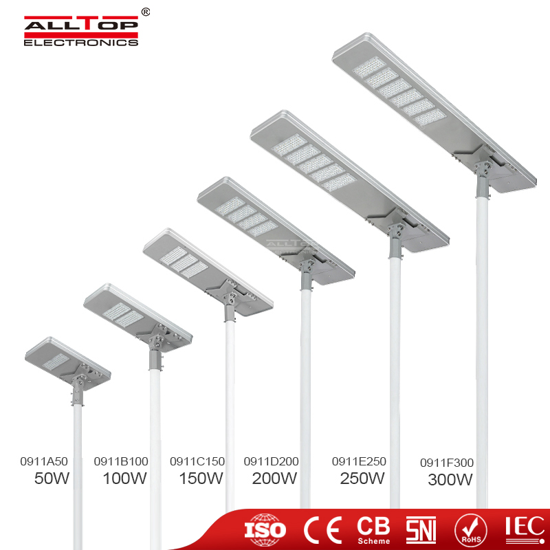 China Original Factory Solar Led Lights - Alltop High Brightness All In One  Solar Street Light – Alltop Manufacturer and Supplier | ALLTOP